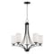 Maxim Lighting Deven 5-Light Chandelier 20035SWBK - alternate 1